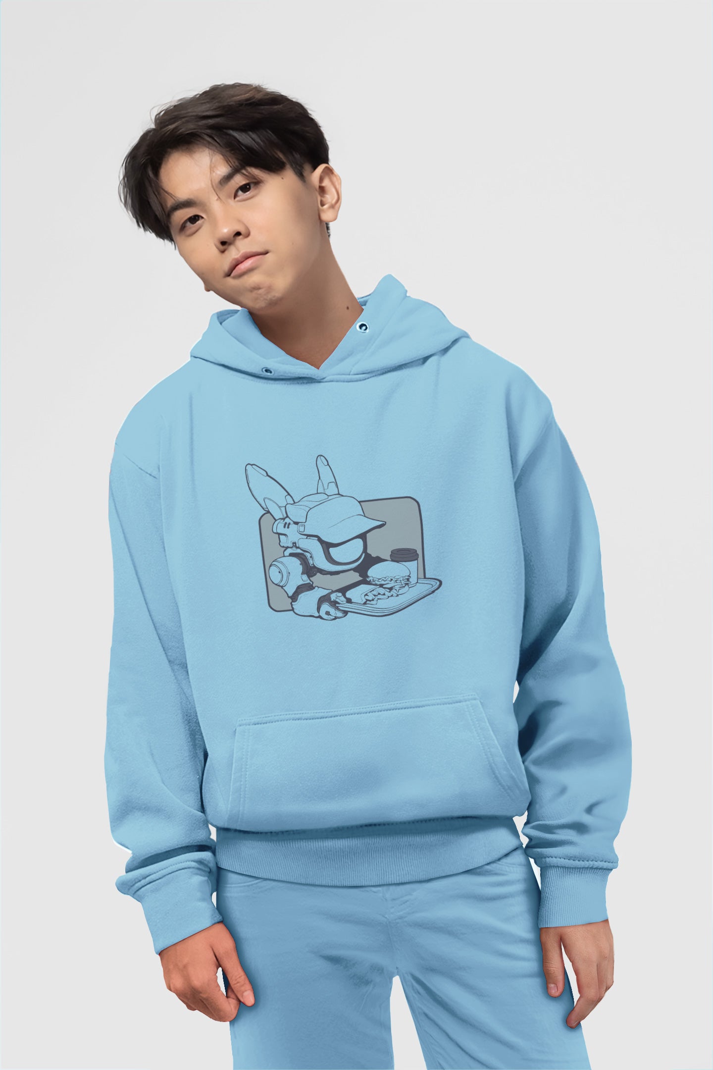 Hoodie (USA Size) (Model H13)