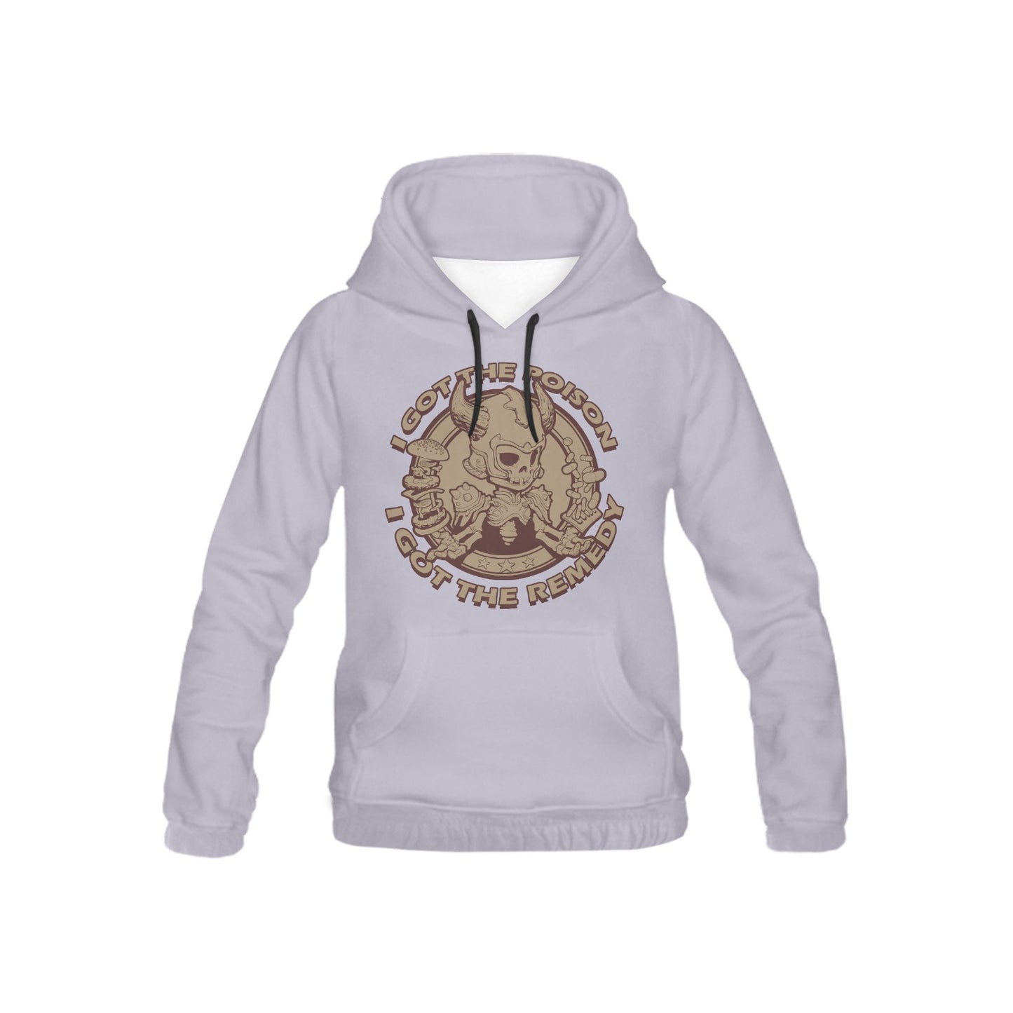Youth Hoodie I got the Poison Beige Logo (Model H13)