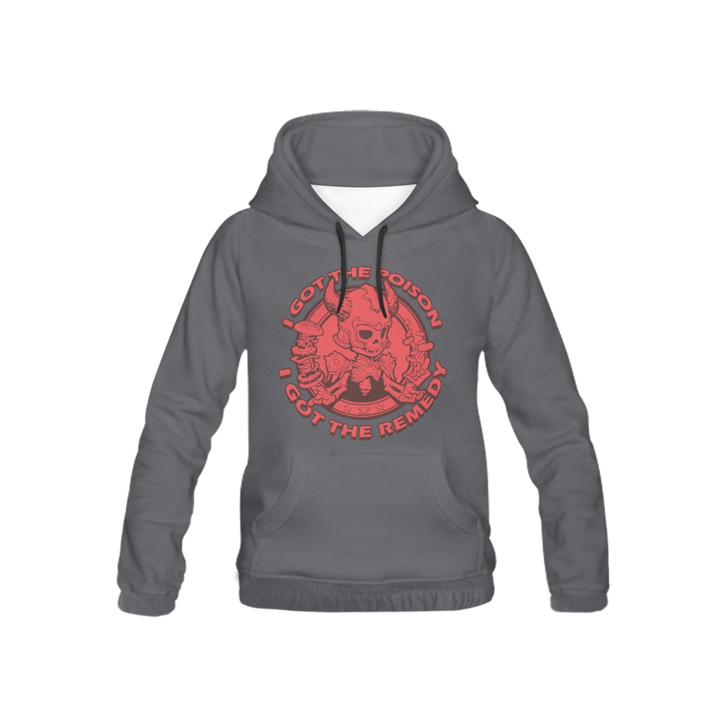 Youth Hoodie I Got The Poison red Logo (Model H13)