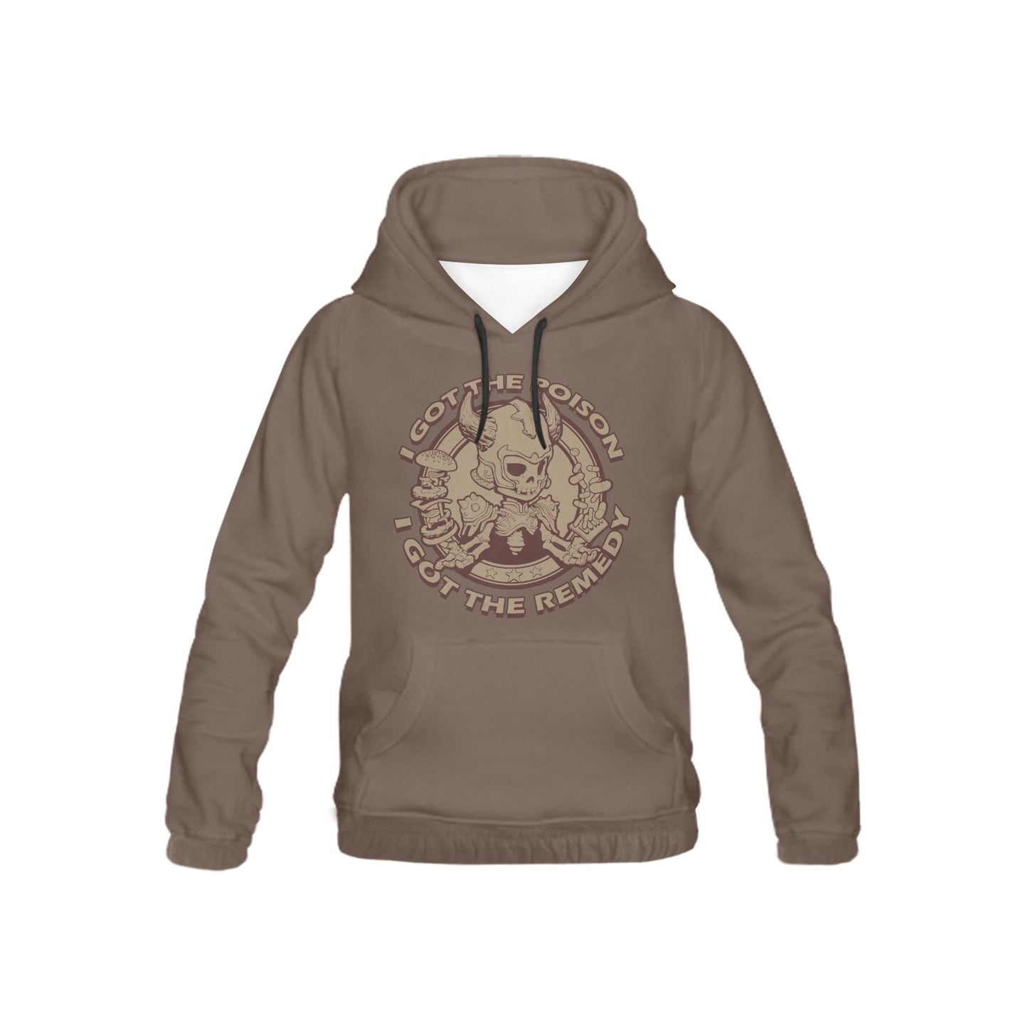 Youth Hoodie I got the Poison Beige Logo (Model H13)