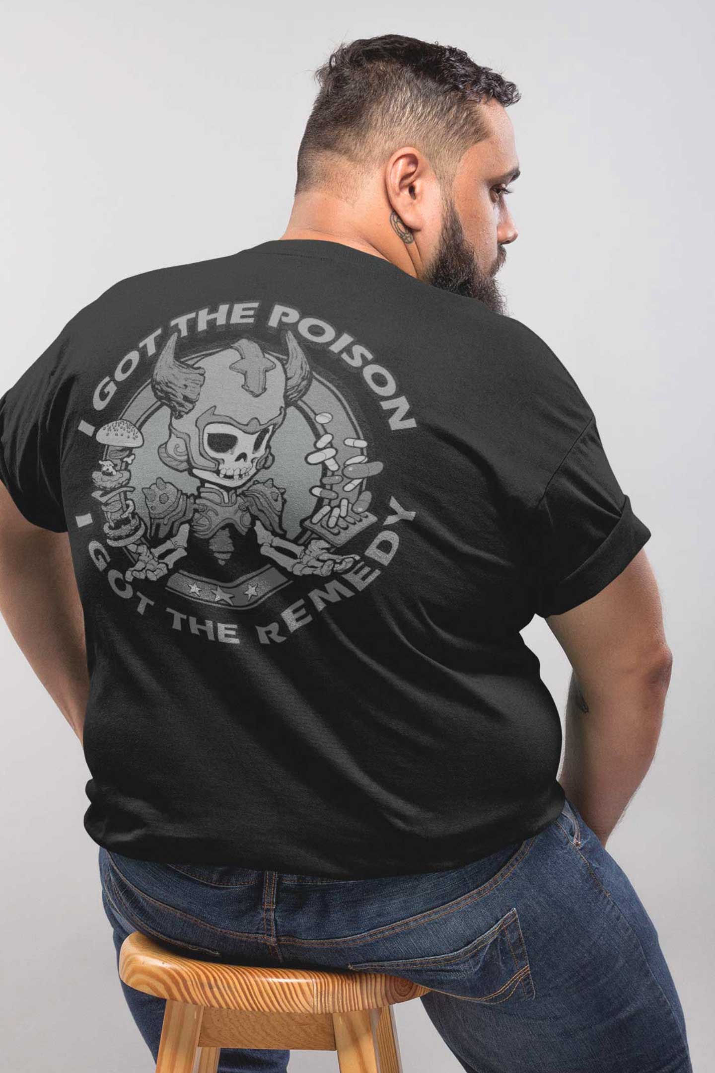 Got Poison Skelarmor [F1B1][150g] Black T-shirt