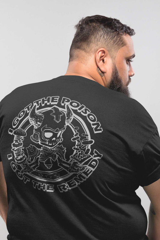 Got Poison Skelarmor [F3B3] Black T-shirt