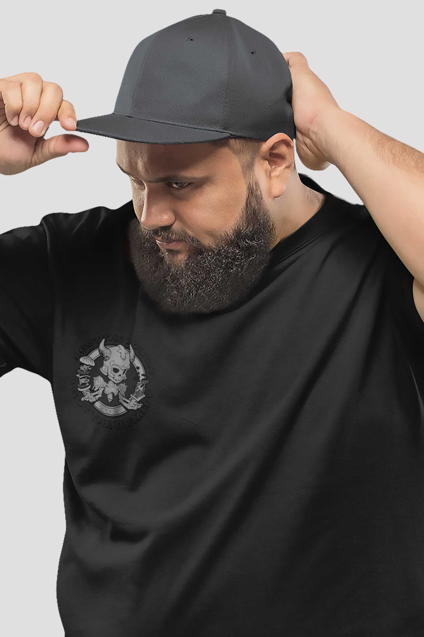 Got Poison Skelarmor [F3B3] Black T-shirt