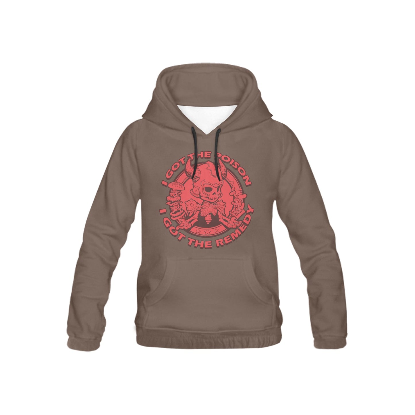 Youth Hoodie I Got The Poison red Logo (Model H13)