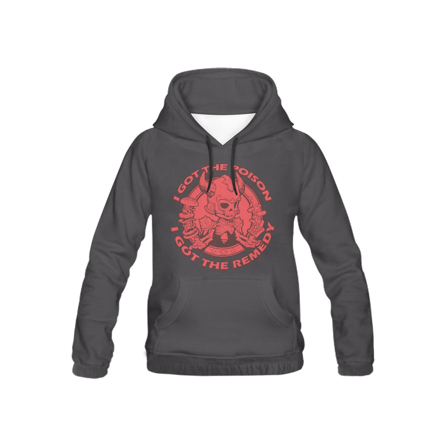 Youth Hoodie I Got The Poison red Logo (Model H13)