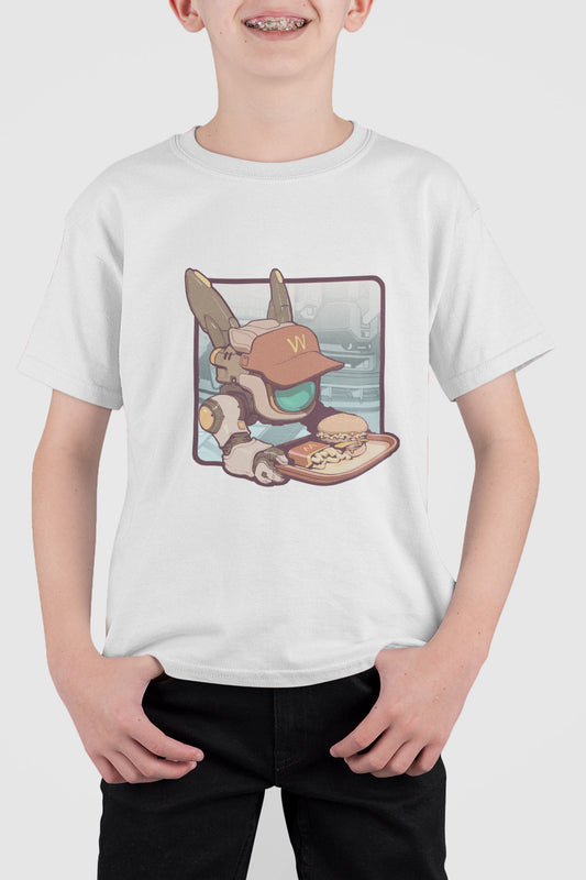 T-Shirt [ByteBot Square BG B02]