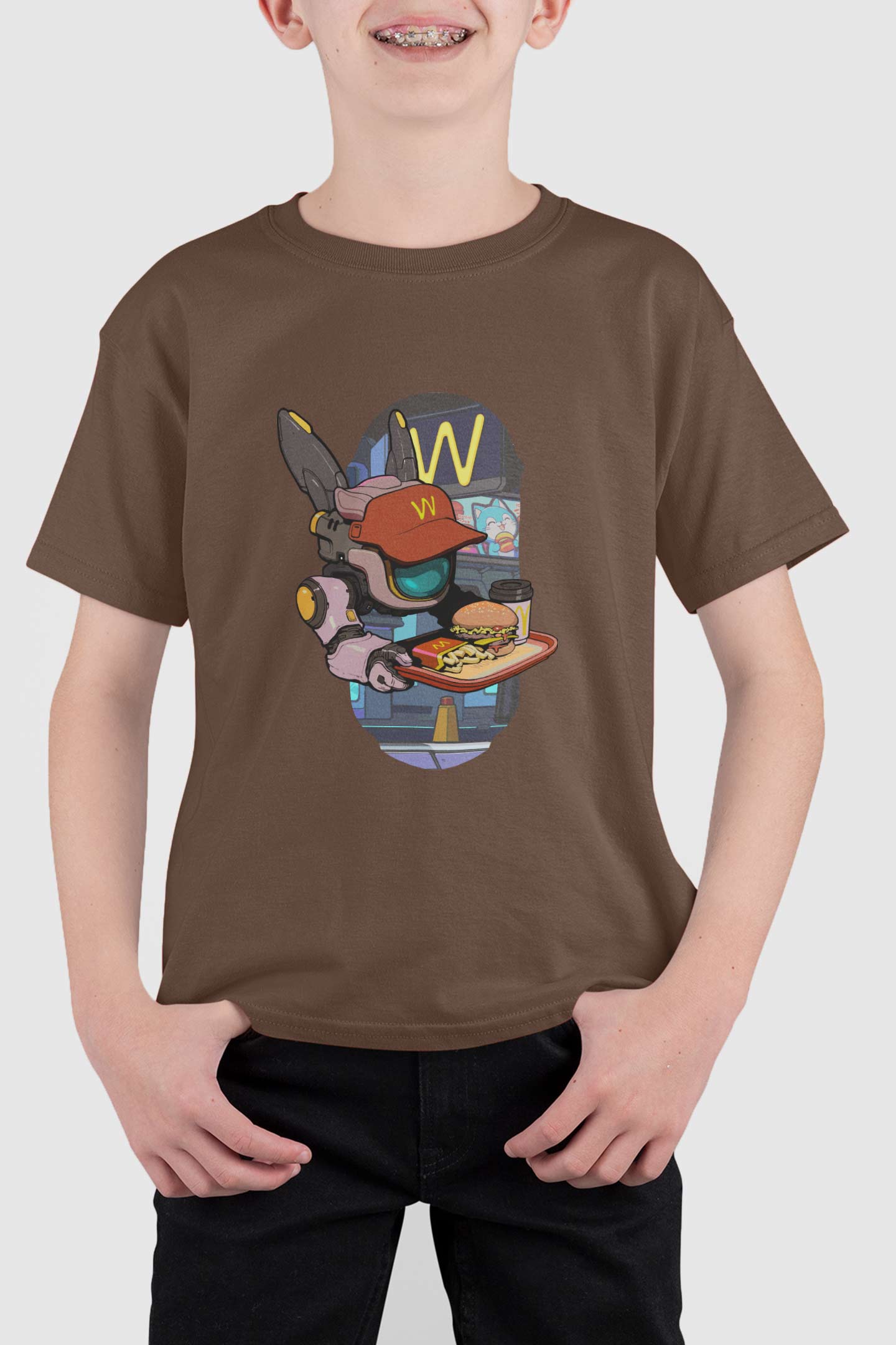 T-Shirt  [ByteBot in McDonald's]