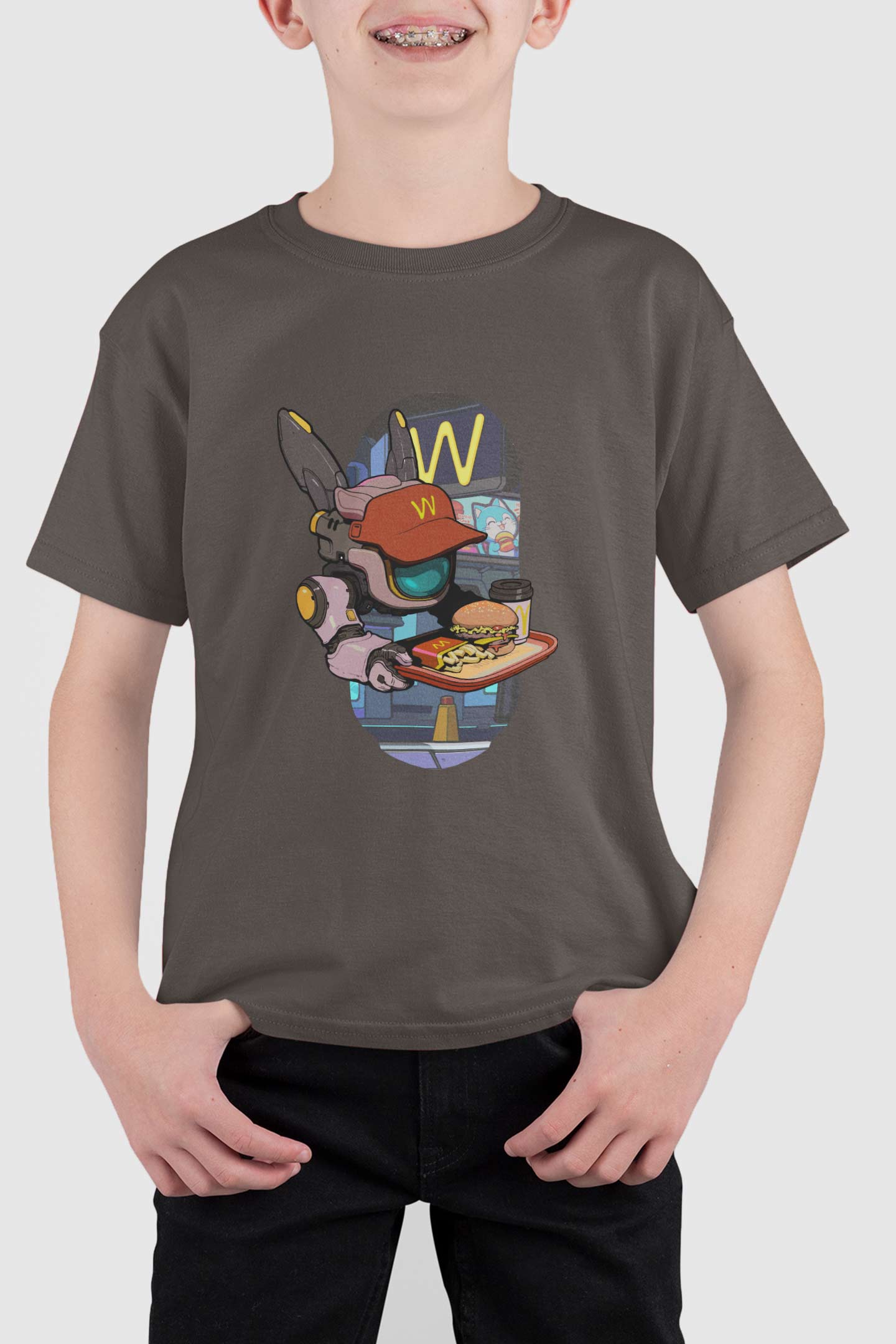 T-Shirt  [ByteBot in McDonald's]