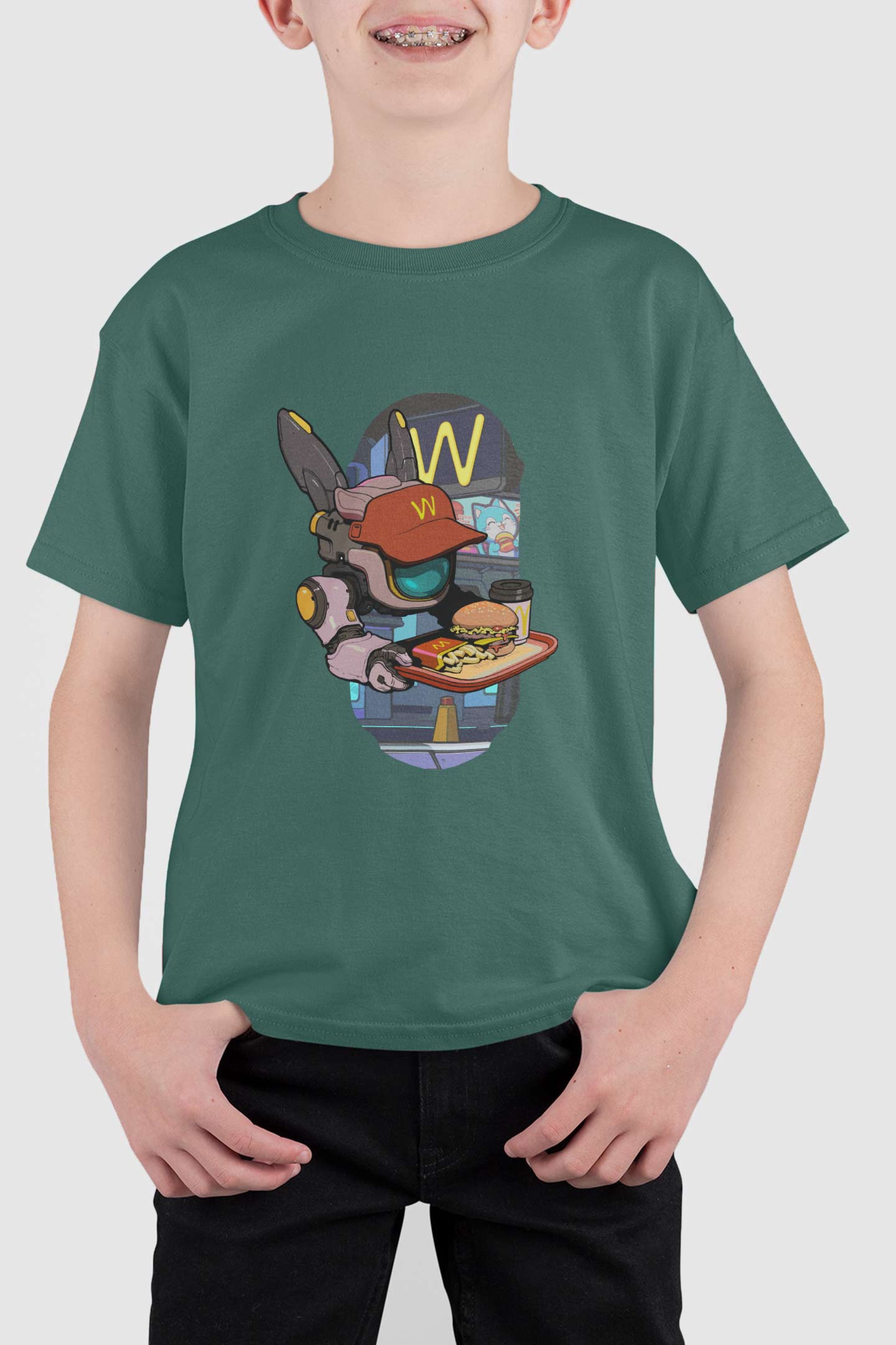 T-Shirt  [ByteBot in McDonald's]