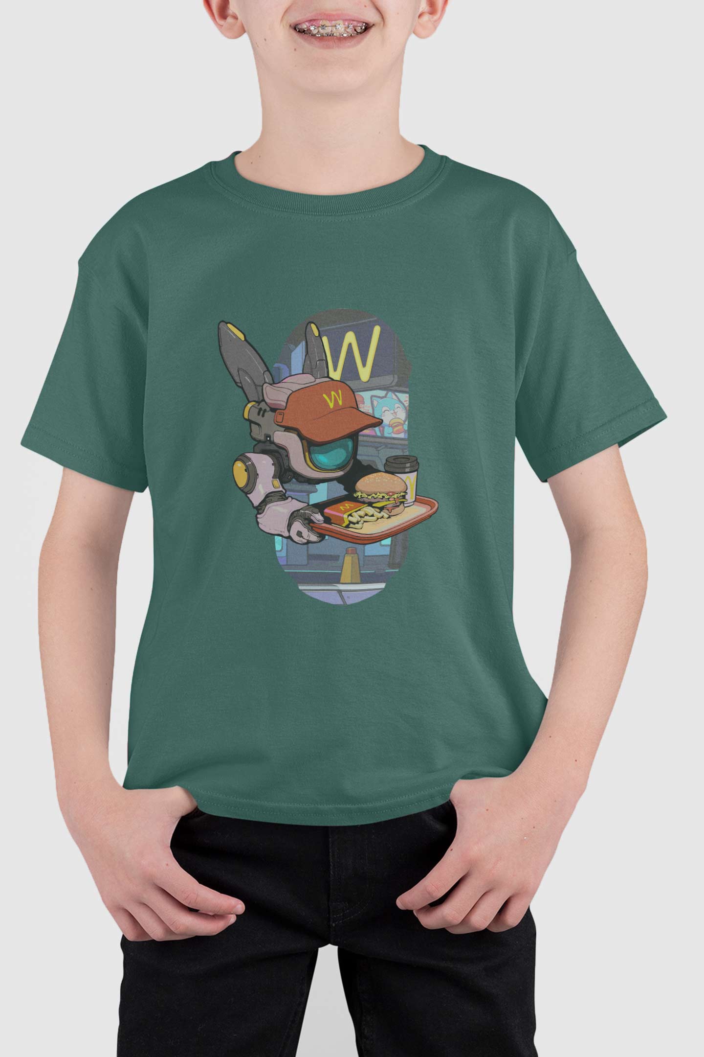 T-Shirt  [ByteBot in Wuburger B02] (P2)