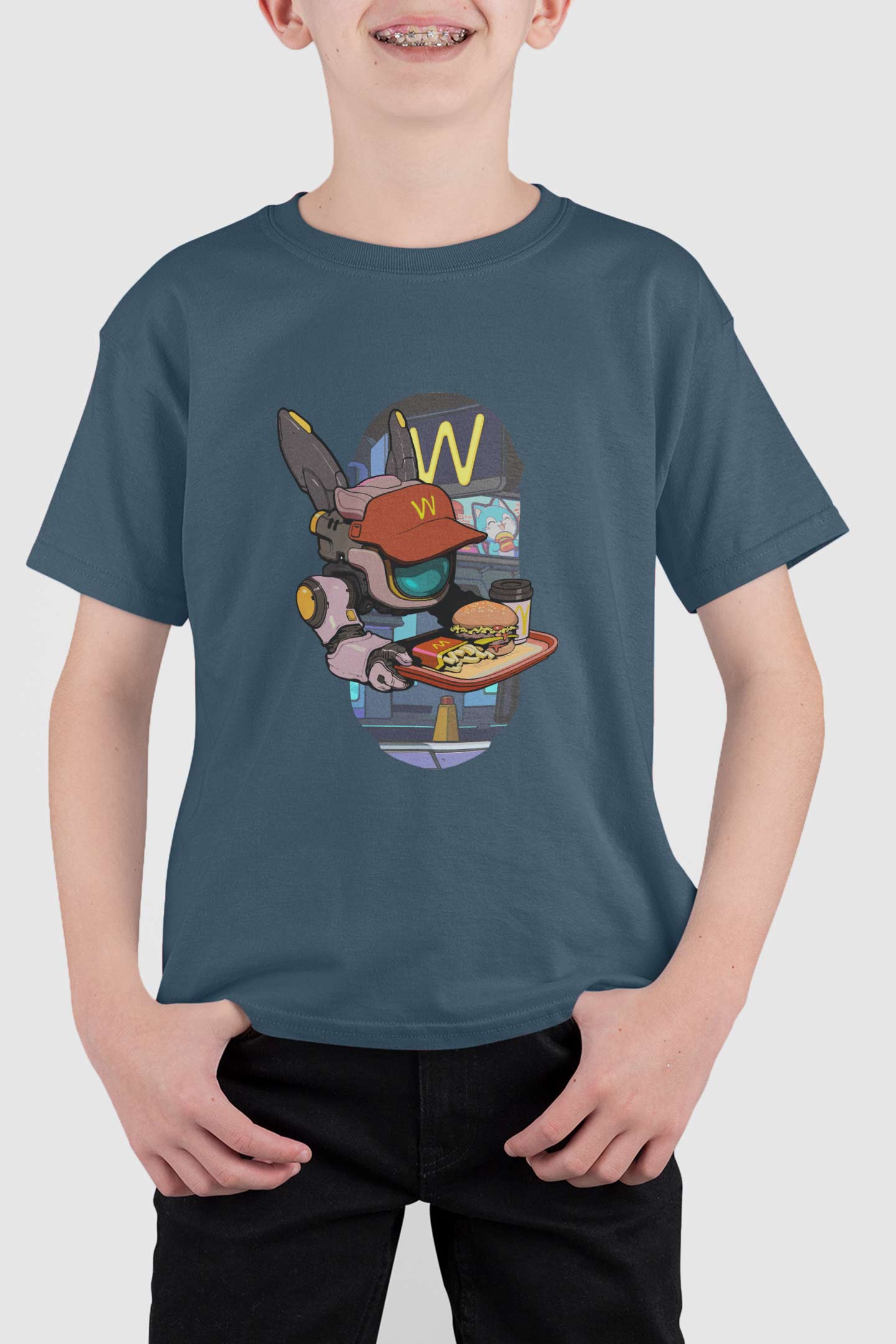 T-Shirt  [ByteBot in McDonald's]