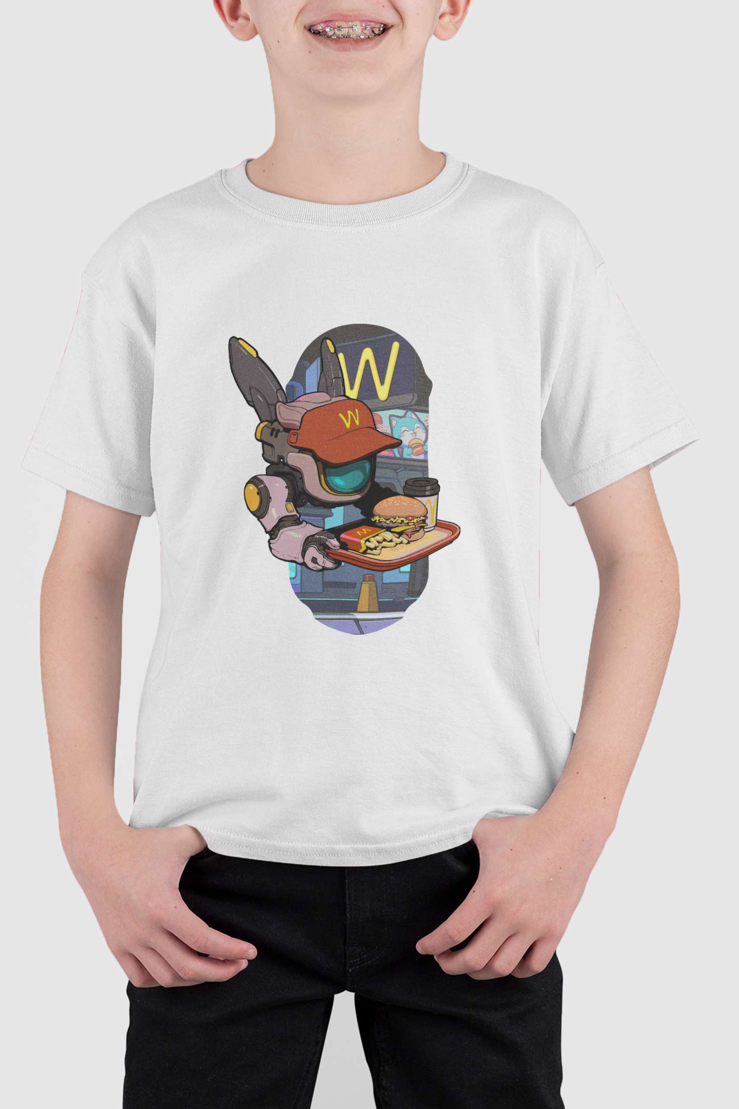 T-Shirt  [ByteBot in McDonald's]