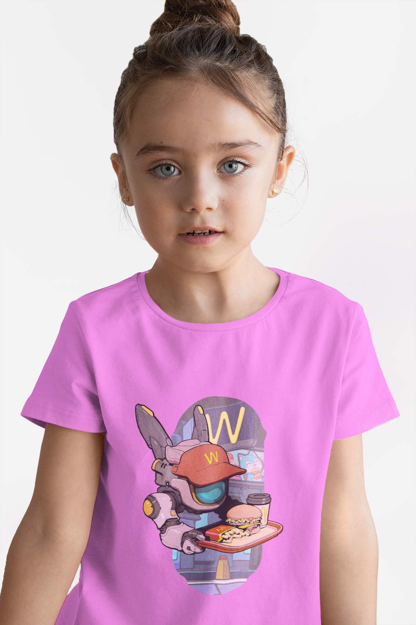 Kid's T-shirt [ByteBot Capsule BG G01] Palette B
