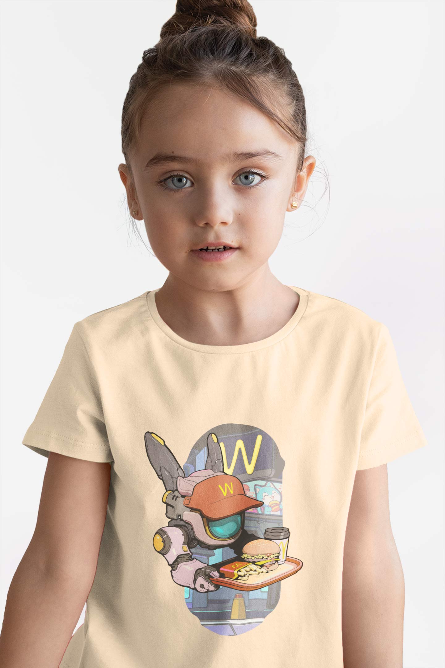 Kid's T-shirt [ByteBot Capsule BG G01] Palette B
