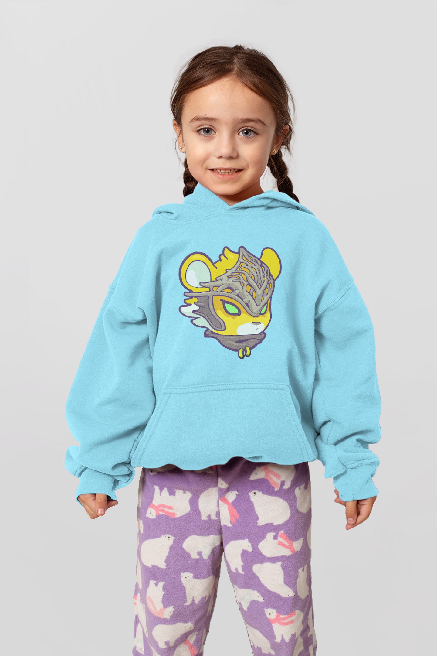 Hoodie for Kids (5-12 Y) (Palette B)