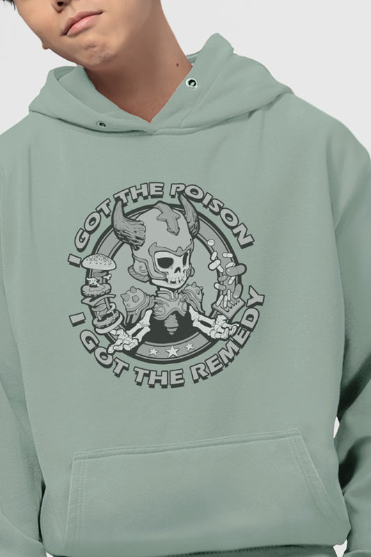 Youth Hoodie I Got The Poison B&G (Model H13)