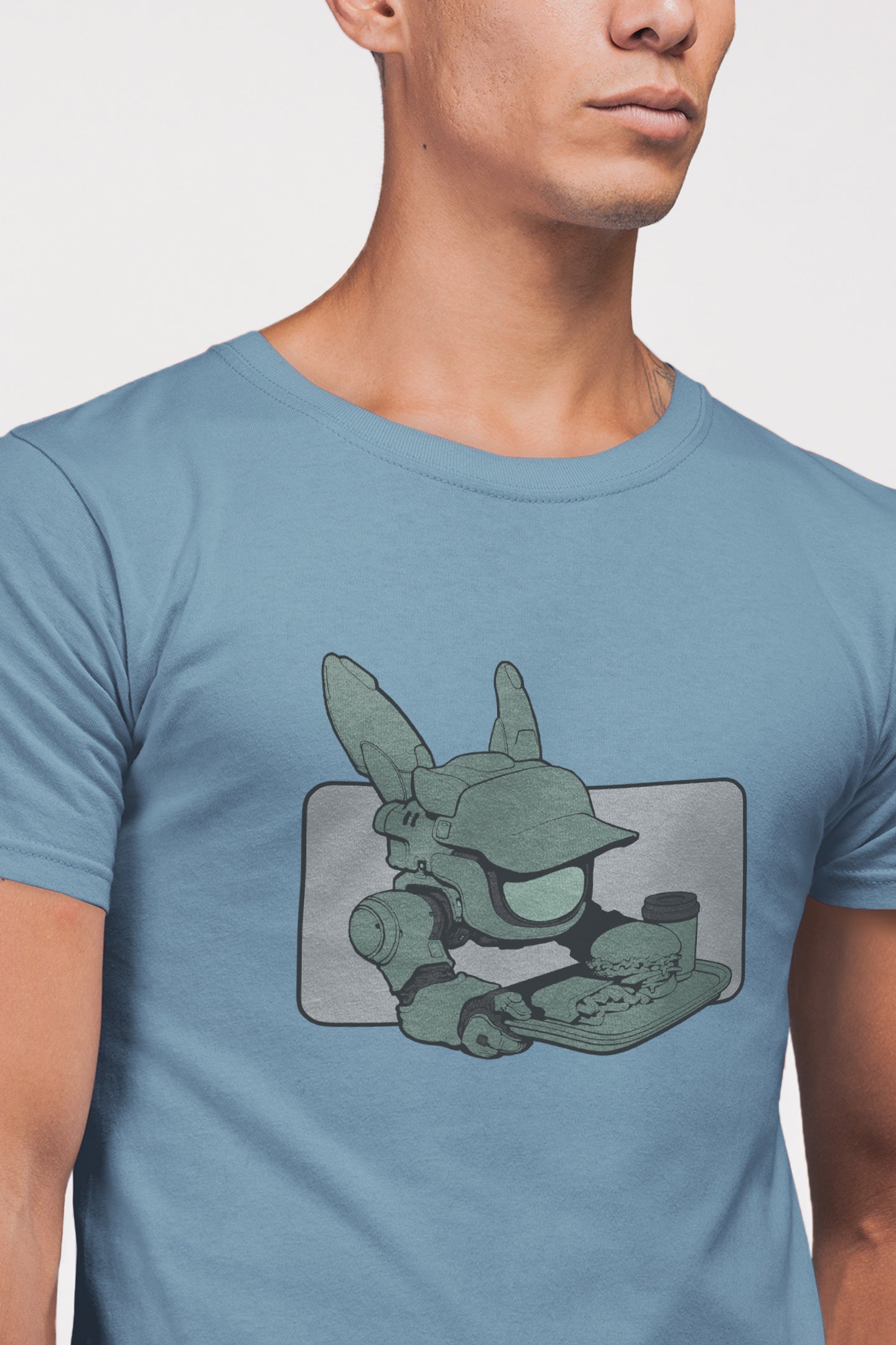 T-Shirt [ByteBot Green - Rectangle BG]