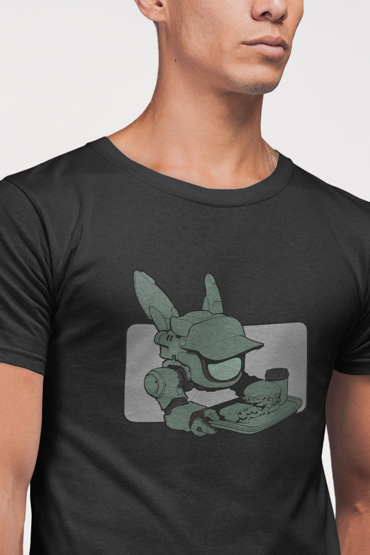 T-Shirt [ByteBot Green - Rectangle BG]