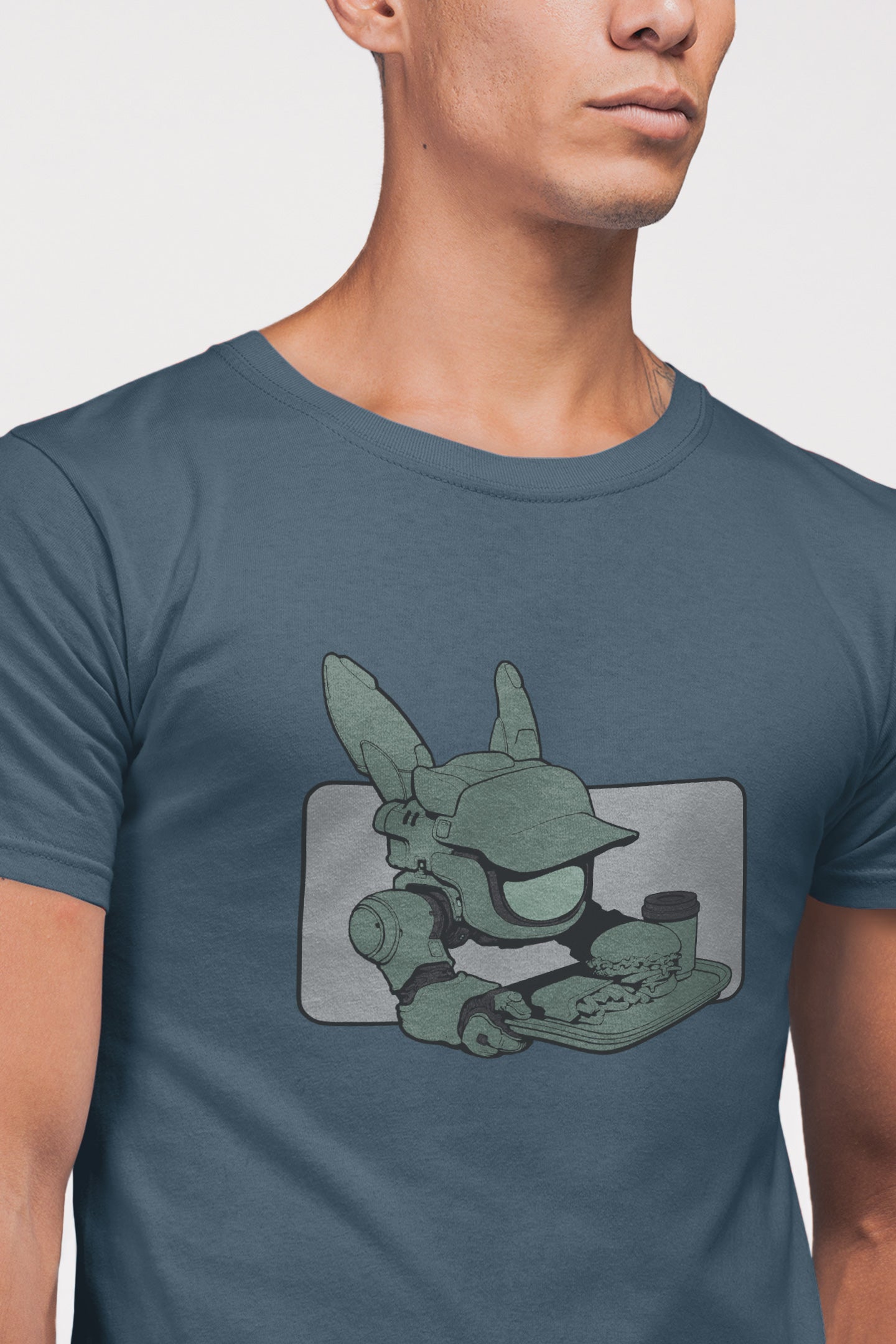 T-Shirt [ByteBot Green - Rectangle BG]