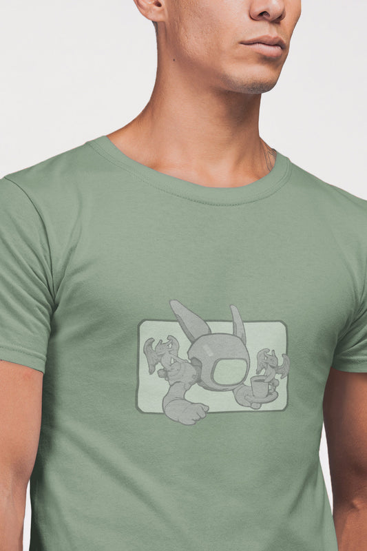 ByteBot with imaginary dragons [sage green]